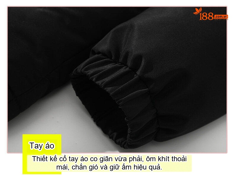 Áo Khoác Phao Nam Lông Cừu Non Dày Dặn Có Mũ Trùm Đầu Phong Cách Hàn Quốc Màu Xanh, Hồng, Trắng, Xanh Lá... chi tiết 16