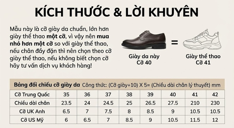 Giày Monkstrap Khóa Cài Nam Da Thật Chiều Cao Đế Khoảng 4cm Màu Đen, Nâu chi tiết 16