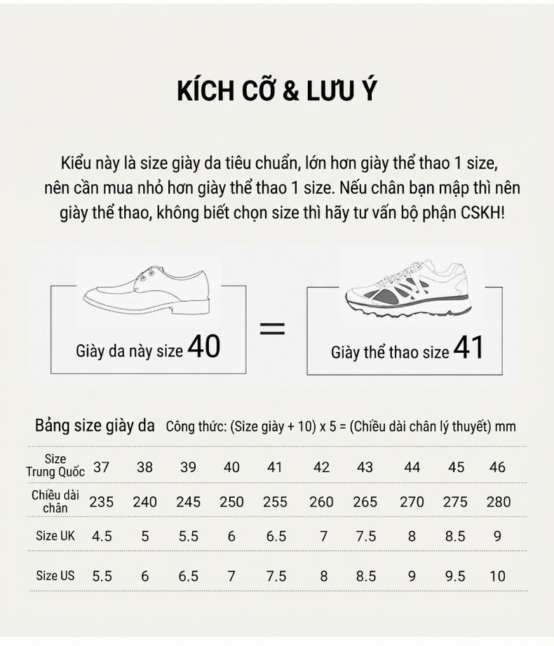 Giày Tây Brogue Nam Da Bóng Đế Dày Chiều Cao Đế 4cm Màu Đen, Nâu chi tiết 18