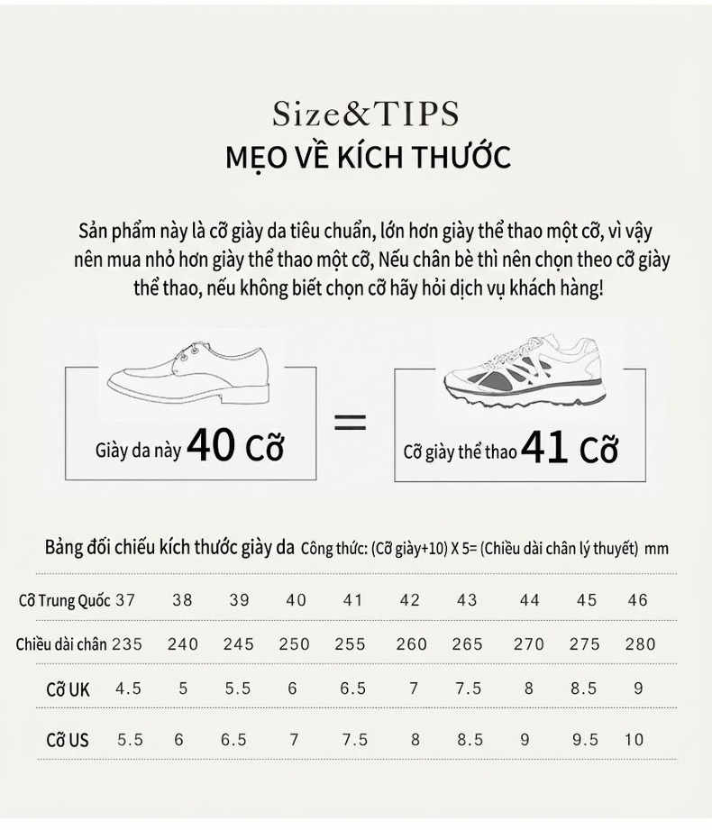 Giày Tây Buộc Dây Nam Da Bóng Đế Cao Khoảng 5cm Đinh Tán Màu Đen, Nâu chi tiết 18