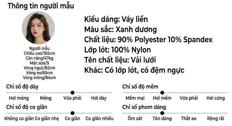 Váy Dây Nữ Hở Vai Dáng Ôm Họa Tiết Hoa Nhí Phong Cách Pháp chi tiết 2