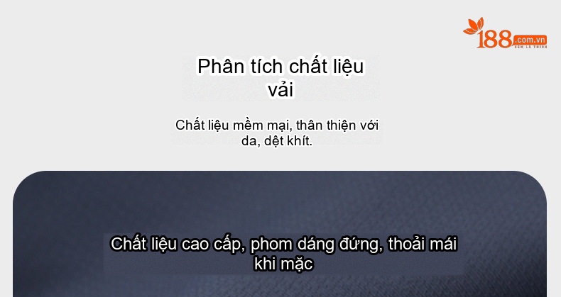 Áo Khoác Nam Có Mũ Trùm Đầu Phong Cách Doanh Nhân Thoải Mái Màu Xanh Navy, Xám chi tiết 2