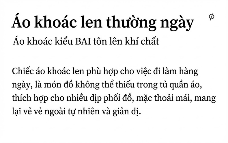 Áo Khoác Dạ Nữ Hai Mặt Dáng Ngắn Cổ chữ Vest Thời Trang Màu Đỏ, Nâu, Đen, Hồng chi tiết 3