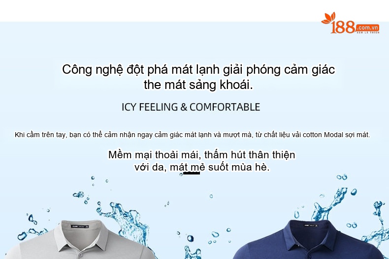 Áo Polo Nam Ngắn Tay Modal Lụa Băng Cao Cấp Cổ Bẻ Phong Cách Doanh Nhân Màu Đen, Xám chi tiết 6