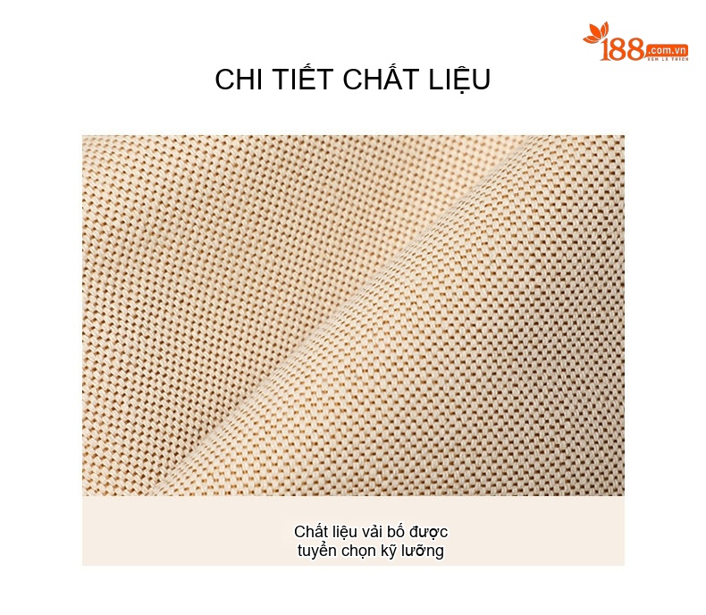 Túi Tote Nữ Vải Canvas Lớn Đeo Vai Đi Làm Hàng Mới 2025 Màu Be, Nâu, Đen chi tiết 2