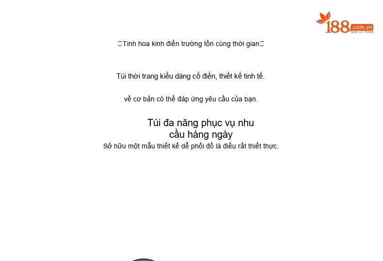Túi Xách Tay Nữ Da Thật Đa Năng Màu Đen, Xám, Nâu, Trắng... chi tiết 8