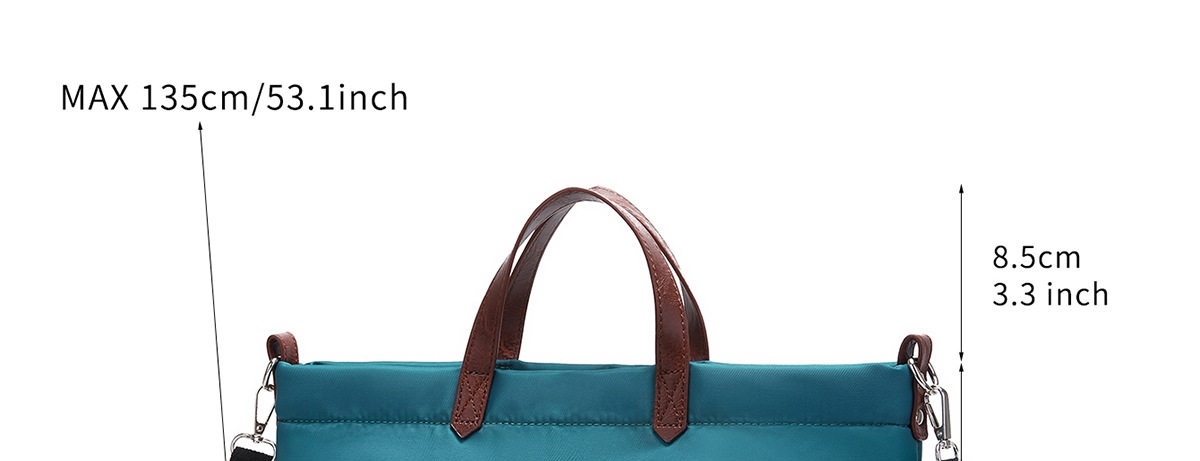 Túi Xách Tay Nữ Vải Canvas Họa Tiết Aztec Vintage Chống Nước Đeo Vai Đựng Laptop Màu Xanh, Nâu, Xanh Navy, Kem... chi tiết 5