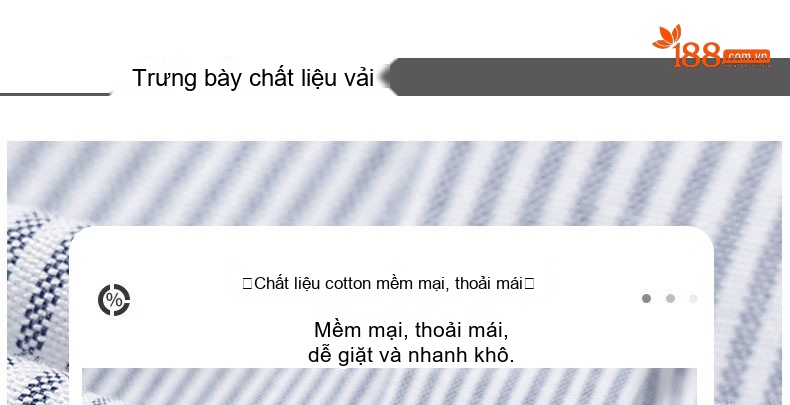 Áo Sơ Mi Nam Dài Tay Kẻ Sọc Cổ Bẻ Phong Cách Casual chi tiết 4