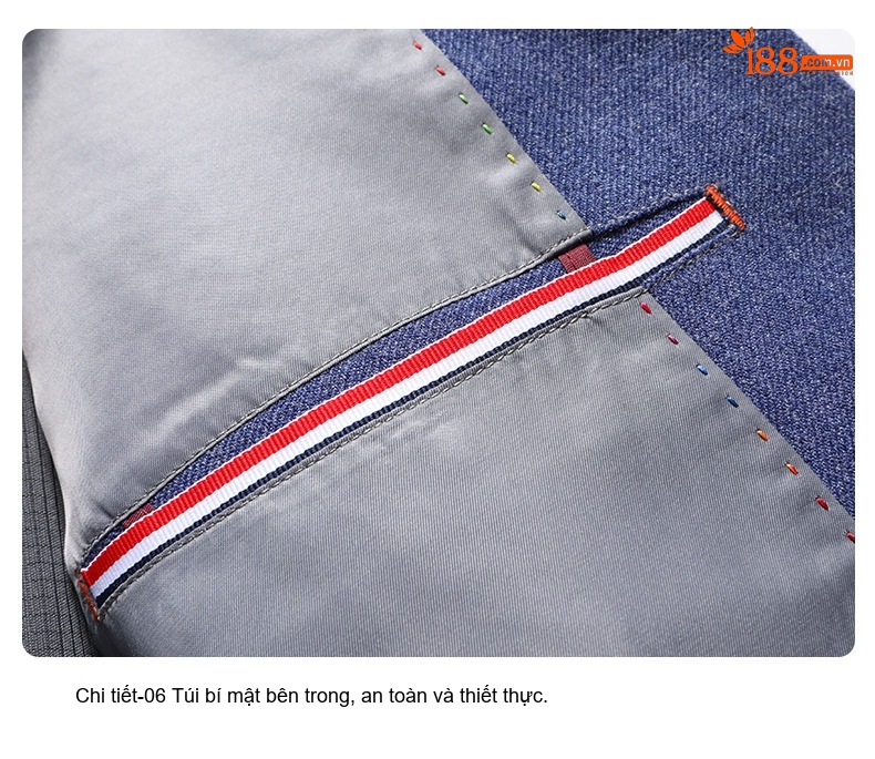 Áo Vest Nam Dệt Kim Co Giãn Không Nhăn Phong Cách Hàn Quốc Màu Đỏ Tía, Xanh Navy, Be, Xám... chi tiết 28