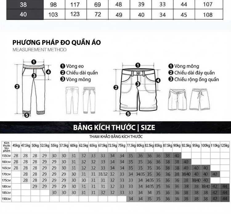 Quần Jean Nam Dáng Suông Co Giãn Thoải Mái Màu Xanh Navy, Đen chi tiết 46