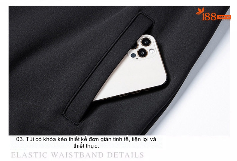 Áo Khoác Bomber Nam Cổ Trụ Khóa Kéo Phong Cách Casual Màu Nâu, Xanh, Đen, Trắng... chi tiết 18