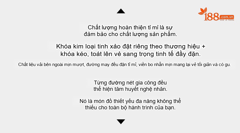 Túi Đeo Vai Nữ Khóa Gài Thiết Kế Thời Trang Màu Đen, Trắng Kem chi tiết 16