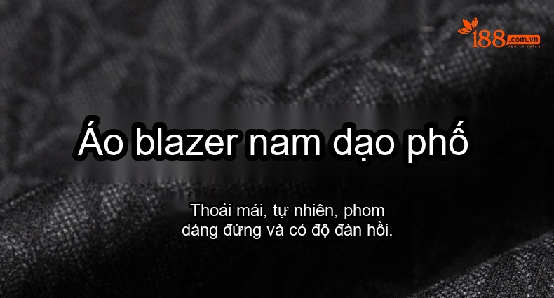 Áo Vest Nam Họa Tiết Chữ In Chìm Phong Cách Lịch Lãm Màu Đen chi tiết 1
