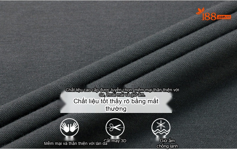 Áo Polo Nam Dài Tay Thương Mại Dệt Kim Cổ Bẻ Màu Đỏ Rượu, Xám, Xanh Đen, Đen... chi tiết 2