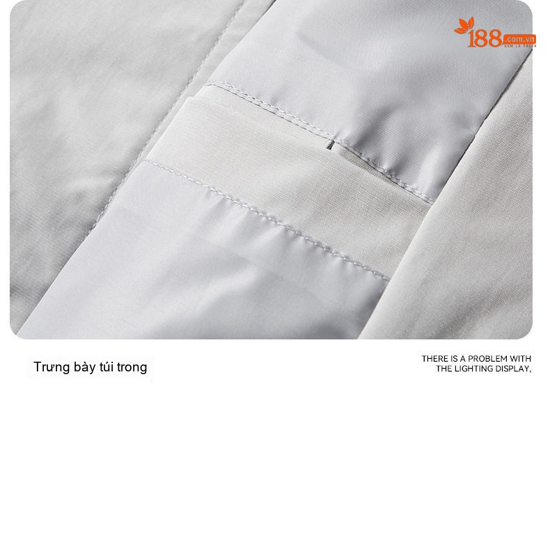 Áo Khoác Bomber Nam Dáng Rộng Phong Cách Retro Màu Xanh Olive, Đen, Xám... chi tiết 20