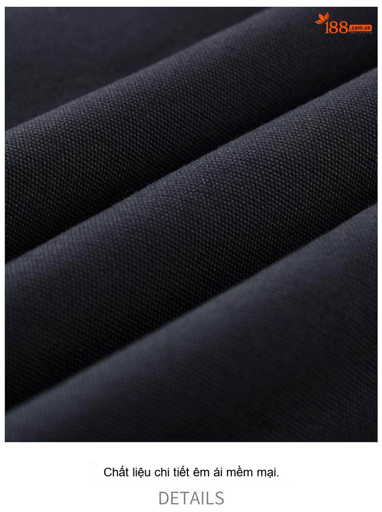 Áo Khoác Cotton Nam Lót Lông Có Mũ Trùm Đầu Dáng Rộng Màu Xanh Rêu, Xanh Navy chi tiết 15