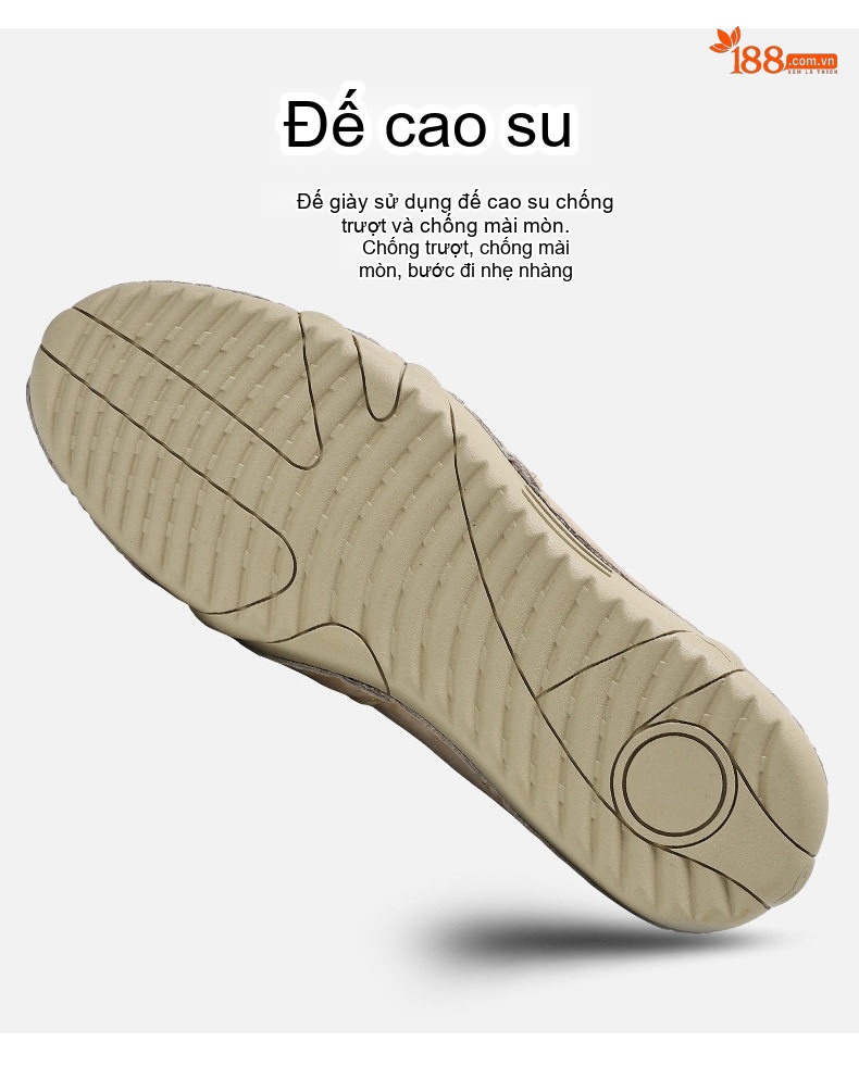 Giày Boot Martin Nam Da Thật Cổ Cao Chiều Cao Đế Khoảng 3cm Màu Be, Đen, Xám chi tiết 10