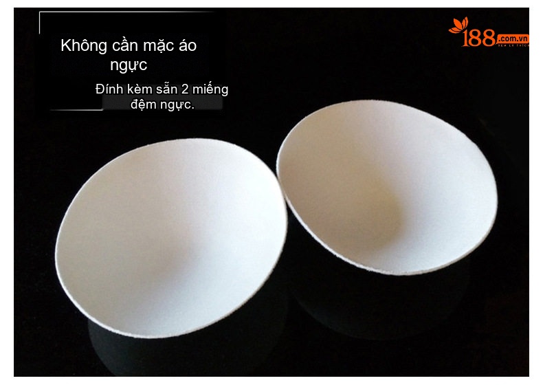 Váy ngủ hai dây lụa tơ tằm có đệm ngực mỏng nhẹ mùa hè thu chi tiết 4