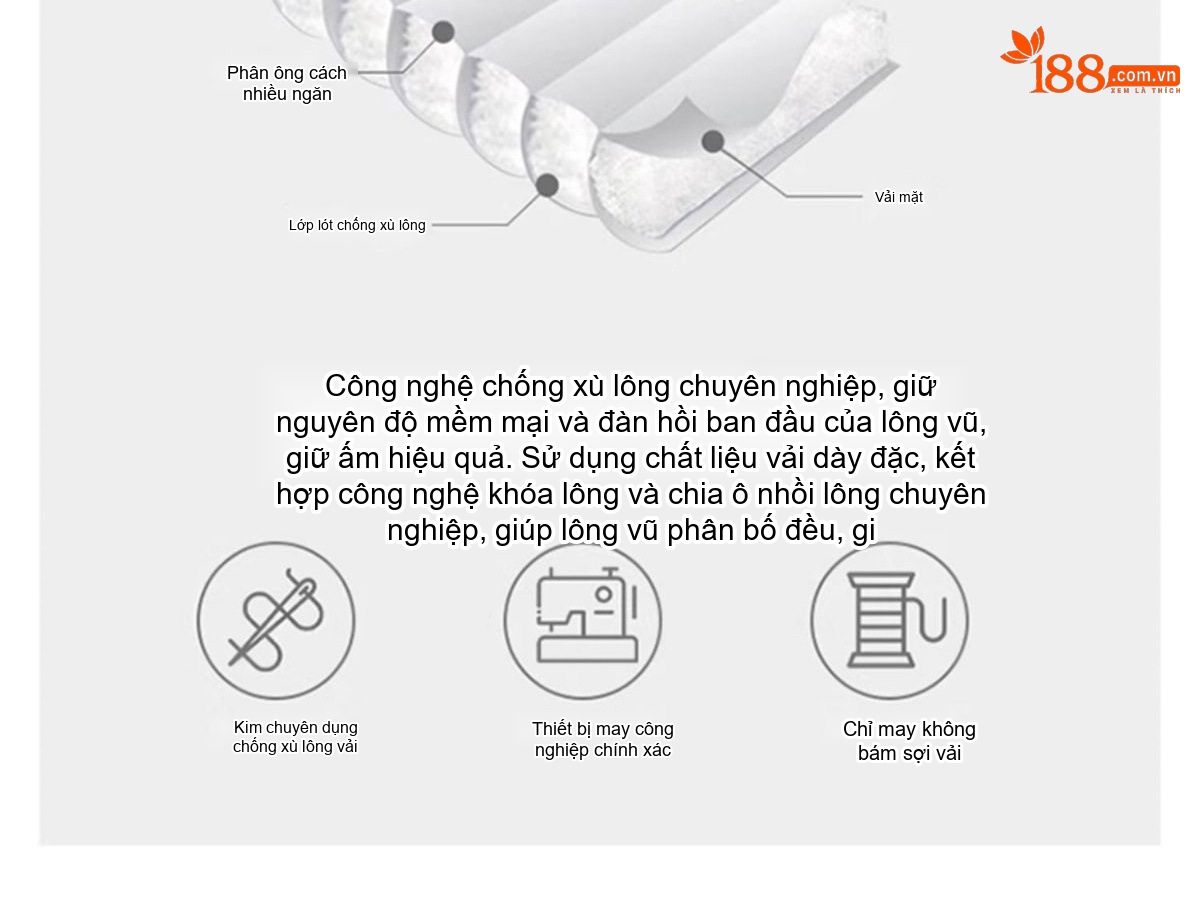 Áo Khoác Phao Nữ Ngắn Tay Dáng Nhỏ Cổ Trụ Dày Dặn Ấm Áp Màu Trắng, Đen, Vàng chi tiết 20