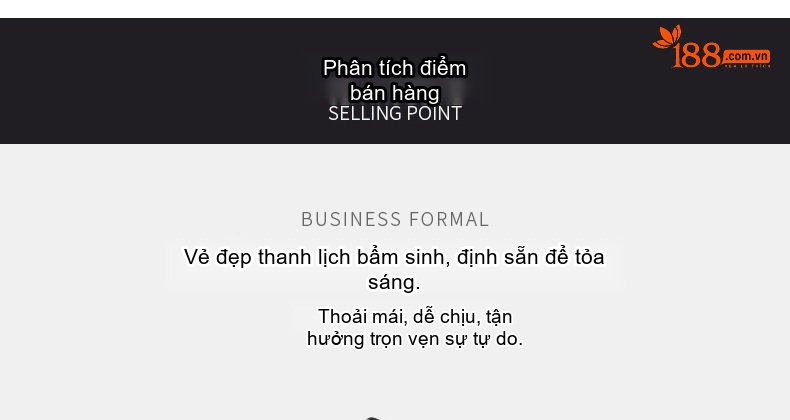 Giày Tây Buộc Dây Nam Da Bóng Mũi Nhọn Chiều Cao Đế Khoảng 3cm Màu Đen, Nâu chi tiết 3