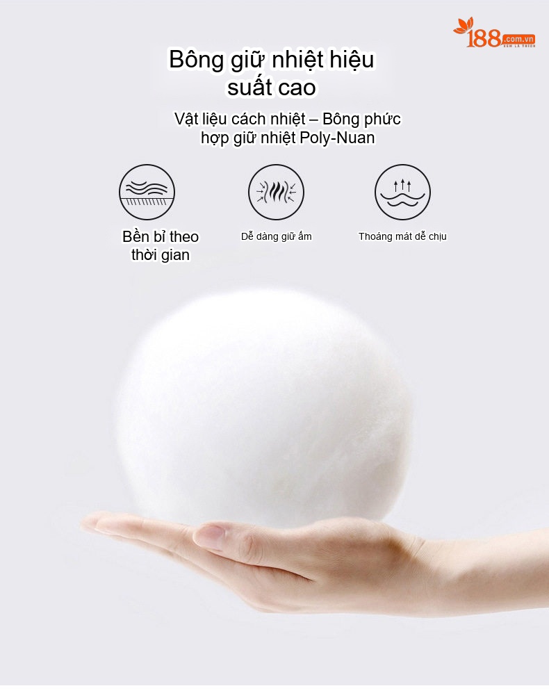 Áo Khoác Cotton Nam Dáng Dài Cỡ Lớn Mũ Trùm Đầu Có Thể Tháo Rời Lót Dày Màu Đen, Xanh Navy, Xanh Rêu chi tiết 11