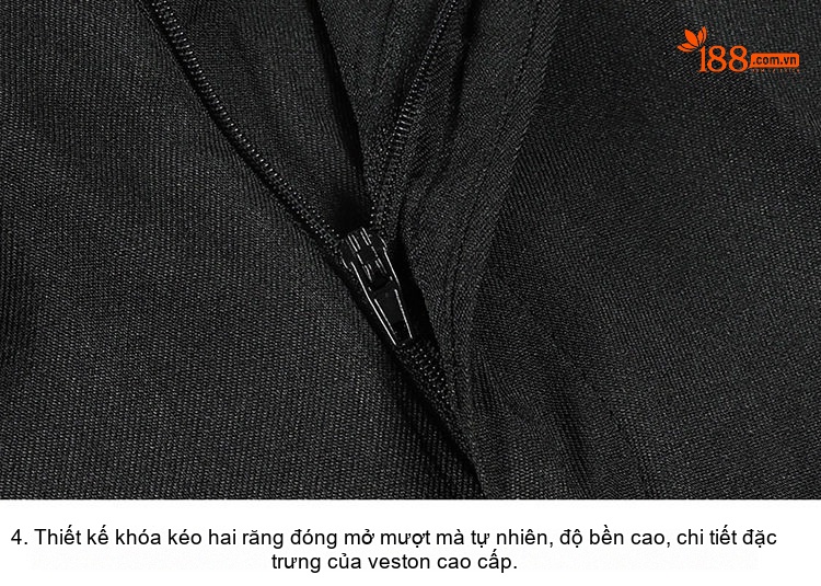 Bộ Vest Nam Màu Trơn Kiểu Dáng Ôm Vừa Vặn Phong Cách Hàn Quốc Màu Đen, Xám chi tiết 23