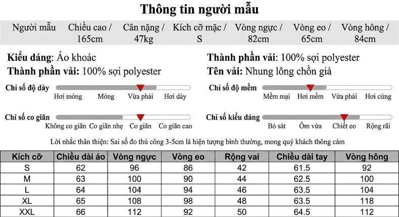 Áo Khoác Dạ Nữ Dáng Dài Họa Tiết Houndstooth Tay Bồng Phối Da Màu Xanh chi tiết 3