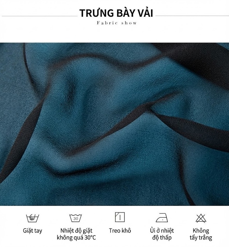Áo Khoác Cardigan Nữ Mỏng Vải Lụa Tơ Tằm Chống Nắng Họa Tiết Ren Ngắn Tay Màu Đen chi tiết 5