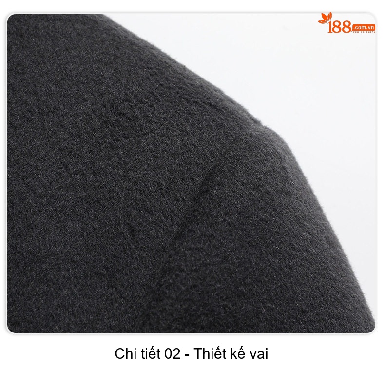 Áo Khoác Dạ Nam Hai Mặt Lót Lông Vũ Có Thể Tháo Rời Màu Nâu, Đen chi tiết 27