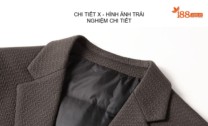 Áo Vest Nam Thu Đông Trắng Vịt Ấm Áp Phong Cách Business Màu Đen, Nâu chi tiết 13