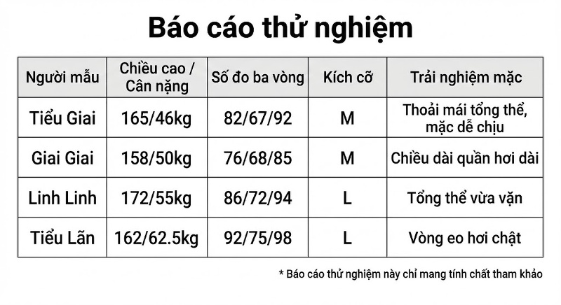 Quần Dài Nữ Ống Rộng Lưng Thun Cao Ráo Phong Cách Hàn Quốc Màu Be, Tím, Đen chi tiết 9