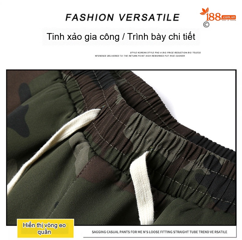 Quần Jogger Nam Lót Lông Cừu Non Dày Dặn Phong Cách Mỹ Ống Bo Chun Màu Rằn Ri, Đen chi tiết 19