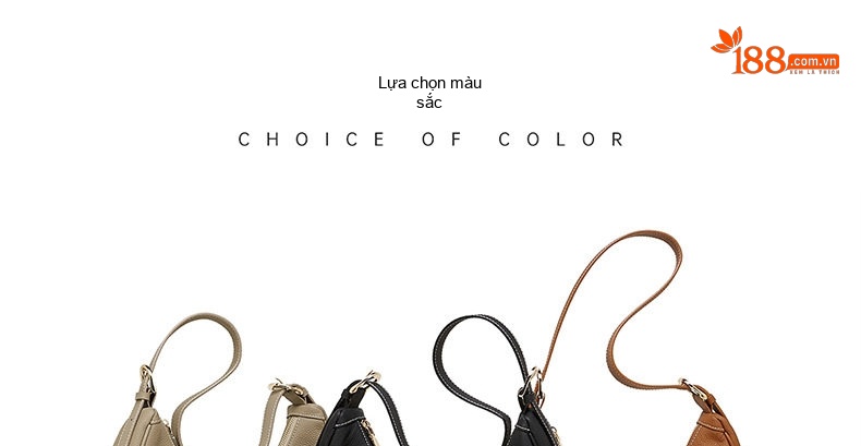 Túi Tote Da Bò Đeo Vai Nữ Sức Chứa Lớn Kiểu Dáng Saddle Màu Be, Đen chi tiết 4