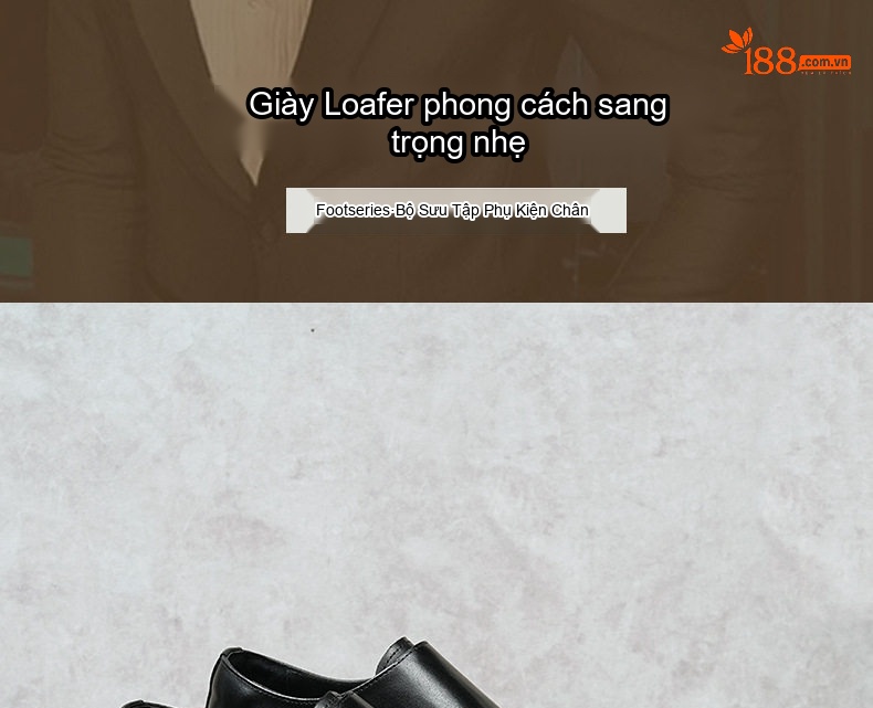 Giày Monkstrap Khóa Cài Nam Da Bò Mũi Vuông Chiều Cao Đế Khoảng 3cm Màu Đen, Nâu chi tiết 1