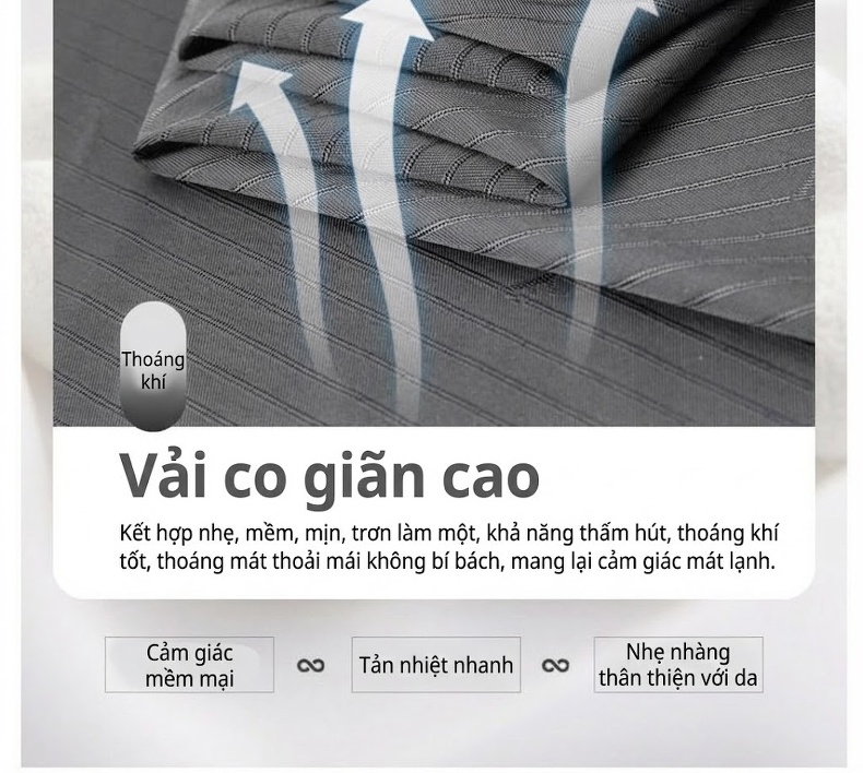 Áo Sơ Mi Tay Ngắn Nam Form Rộng Thoáng Mát Màu Đen, Xanh Navy chi tiết 4