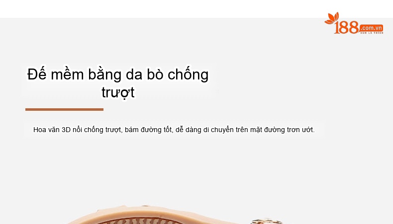 Dép Sandal Nữ Quai Ngang Da Bò Đế Cao 5cm - 6cm Màu Đen, Kem chi tiết 36