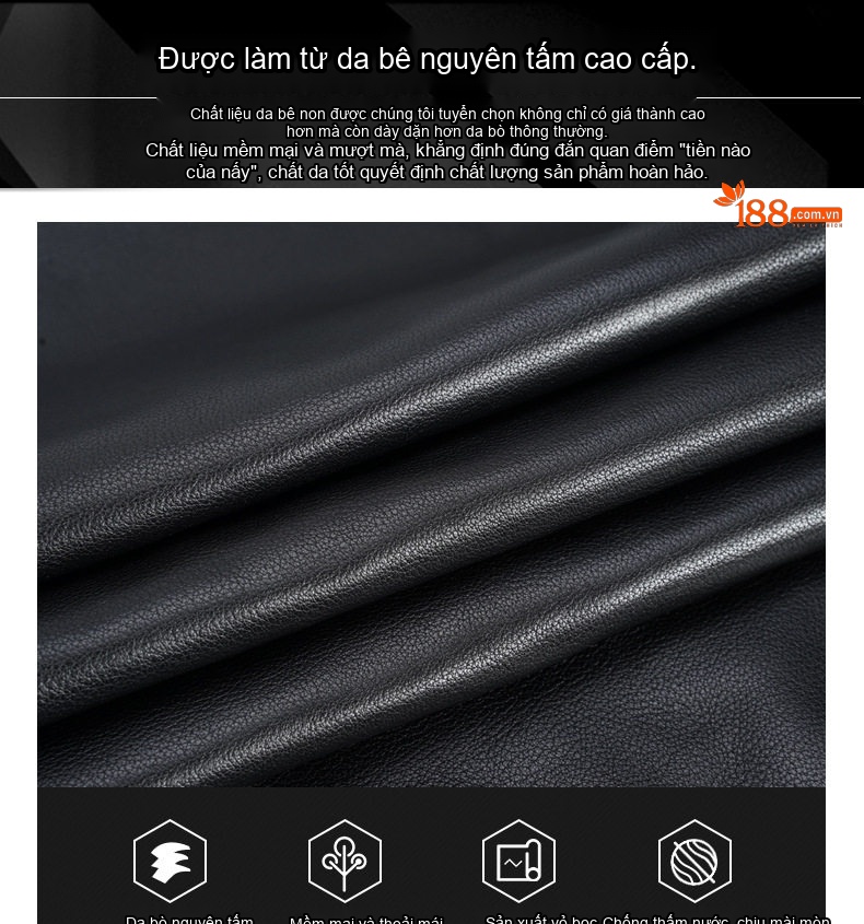 Túi Đeo Chéo iPad 9.7 inch Da Bò Thật Thời Trang Nam Màu Đen, Nâu chi tiết 3