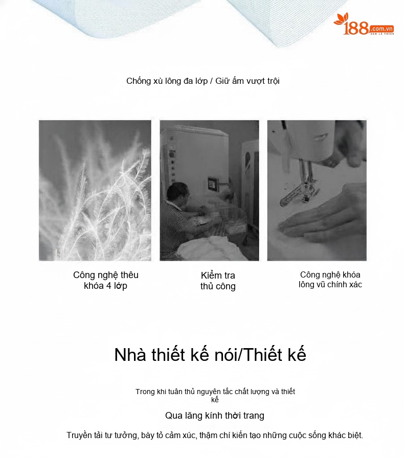 Áo Khoác Phao Nam Lông Vũ Dáng Ngắn Chống Gió Giữ Ấm Màu Xám, Xanh Navy, Đỏ Rượu, Đen chi tiết 6