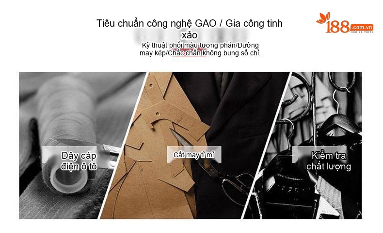 Quần Jean Nam Ống Đứng Co Giãn Lót Lông Cao Cấp Màu Đen Khói chi tiết 10