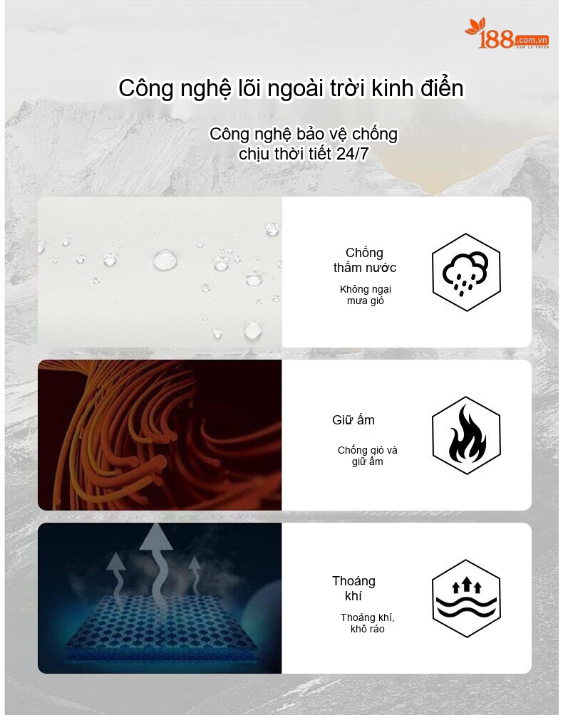 Áo Khoác Gió Nam Nữ Mùa Đông Áo Khoác Cặp Đôi Chống Gió Chống Thấm Nước 3 Trong 1 Có Thể Tháo Rời Lót Lông Cừu Đi Phượt Màu Trắng, Tím, Đen, Đỏ... chi tiết 5
