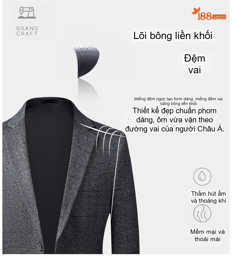Áo Vest Nam Tiết Kế Jacquard Vải Lông Mỏng Phong Cách Hàn Quốc Màu Xám chi tiết 32