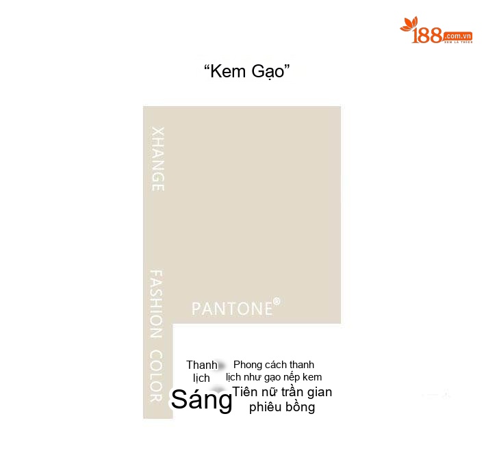 Váy Đầm Midi Nữ Cotton Pima Thiết Kế Pháp, Tay Ngắn, Chiết Eo Màu Kem chi tiết 8