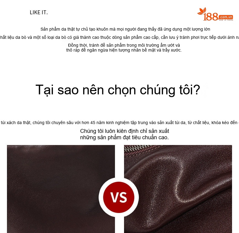 Túi Hobo Nữ Da Bò Thuộc Thực Vật, Túi Đeo Vai, Túi Kẹp Nách Phong Cách Cổ Điển Màu Nâu, Đen, Be chi tiết 4