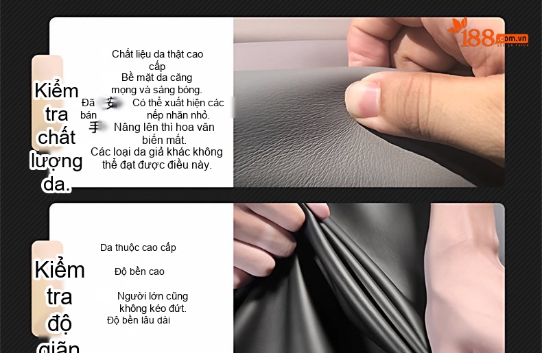 Áo Khoác Phao Da Bò Dáng Dài Có Mũ Trùm Đầu Màu Đen chi tiết 7