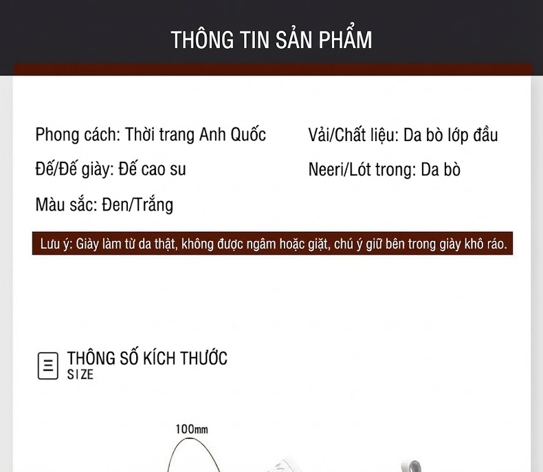 Giày Lười Nam Da Bóng Dệt Chiều Cao Đế Khoảng 3cm Màu Đen, Trắng chi tiết 7