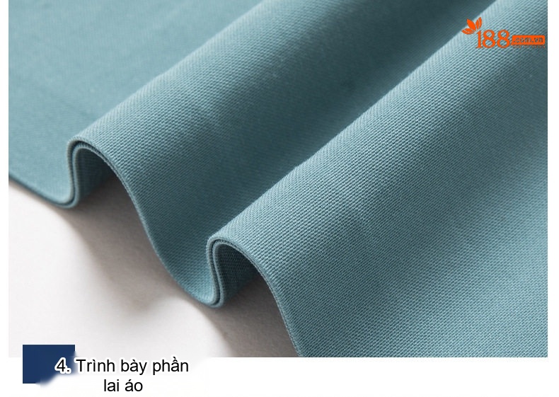 Áo Polo Nam Lụa Tơ Tằm Mùa Hè Form Rộng Thoải Mái Màu Xanh, Xanh Navy, Đen chi tiết 24