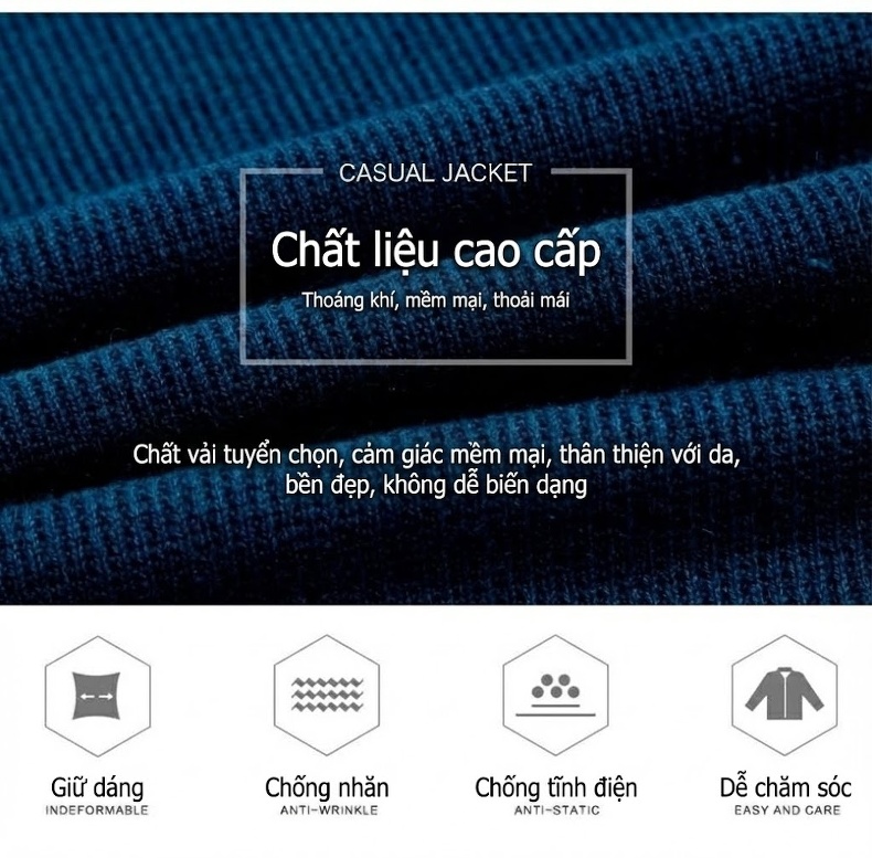 Áo Thun Polo Nam Dài Tay Dệt Kim Cashmere Phong Cách Doanh Nhân Màu Đỏ Rượu, Xám, Xanh Dương, Xanh Lá... chi tiết 2
