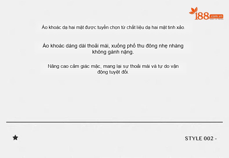 Áo Khoác Dạ Nữ Cổ Điển Khuy Nút Trung Hoa Màu Đỏ, Trắng Kem, Đen chi tiết 6