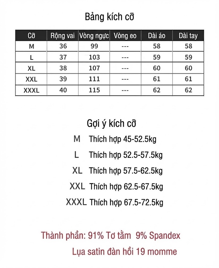 Áo Dài Tay Nữ Lụa Tơ Tằm Thêu Họa Tiết Thời Trang Màu Trắng Kem chi tiết 11