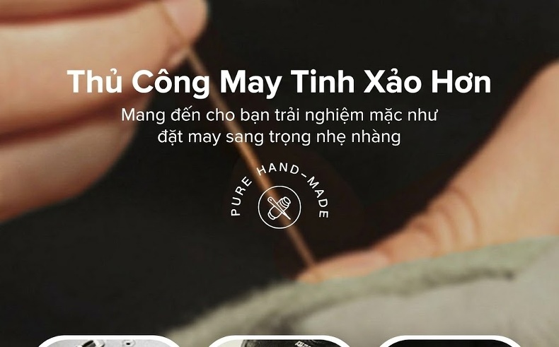Áo Khoác Dạ Nam Lót Lông Vũ Ngắn Tay Thu Đông Màu Xám, Nâu chi tiết 6
